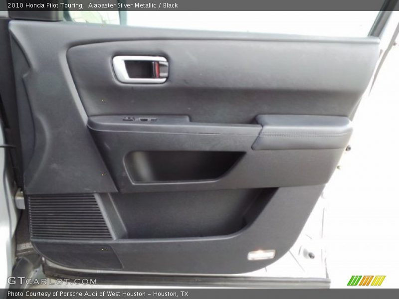 Alabaster Silver Metallic / Black 2010 Honda Pilot Touring
