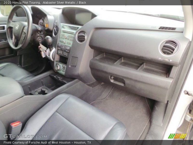 Alabaster Silver Metallic / Black 2010 Honda Pilot Touring