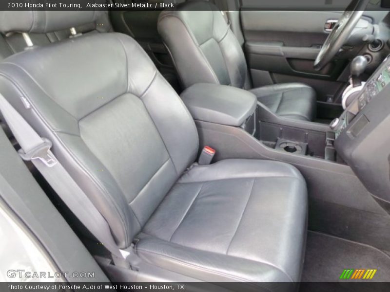 Alabaster Silver Metallic / Black 2010 Honda Pilot Touring