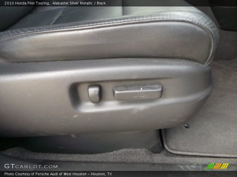 Alabaster Silver Metallic / Black 2010 Honda Pilot Touring