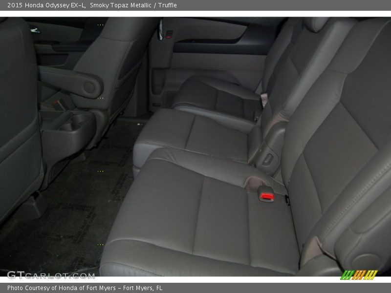 Smoky Topaz Metallic / Truffle 2015 Honda Odyssey EX-L