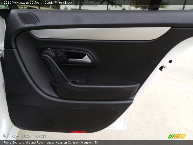 Candy White / Black 2010 Volkswagen CC Sport