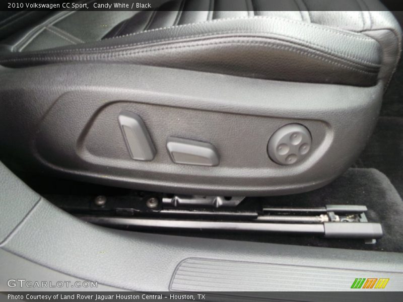 Candy White / Black 2010 Volkswagen CC Sport