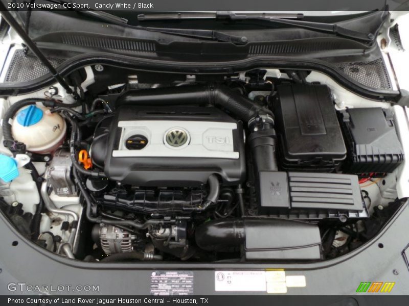 Candy White / Black 2010 Volkswagen CC Sport