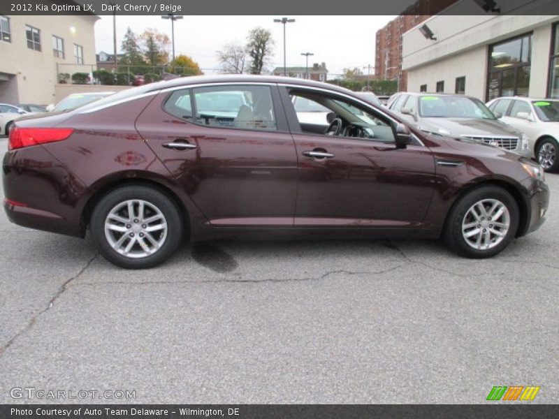 Dark Cherry / Beige 2012 Kia Optima LX