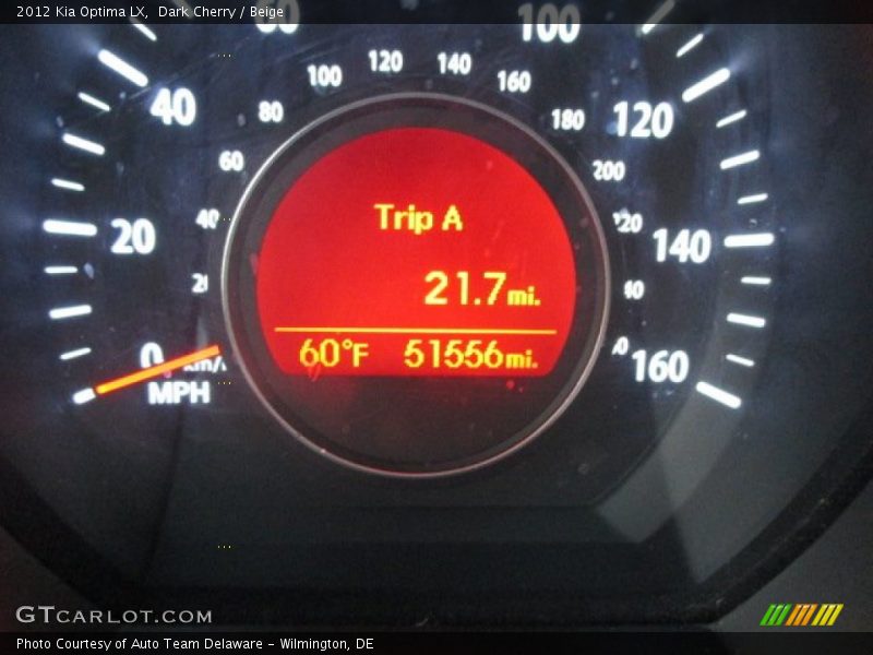 Dark Cherry / Beige 2012 Kia Optima LX