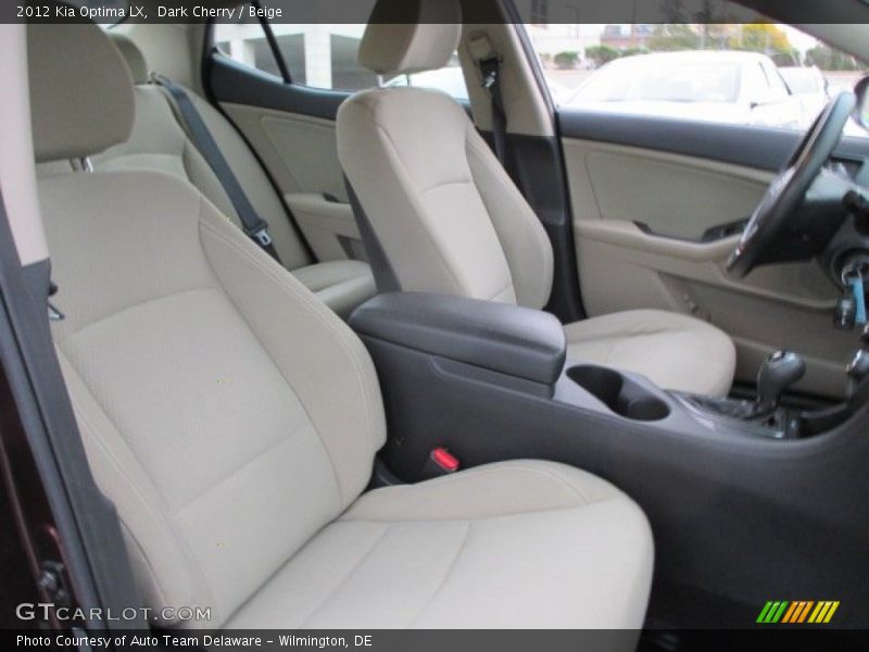 Dark Cherry / Beige 2012 Kia Optima LX