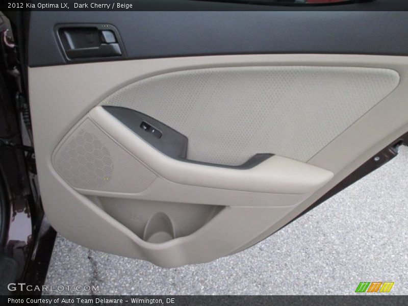 Dark Cherry / Beige 2012 Kia Optima LX