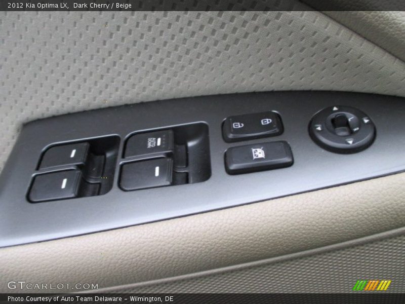 Dark Cherry / Beige 2012 Kia Optima LX