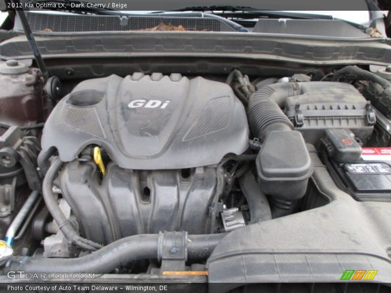 Dark Cherry / Beige 2012 Kia Optima LX