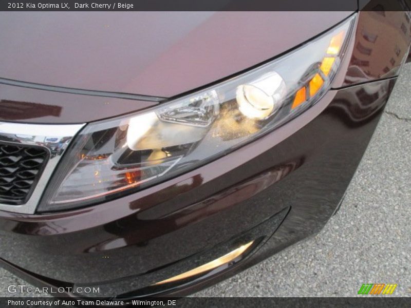 Dark Cherry / Beige 2012 Kia Optima LX