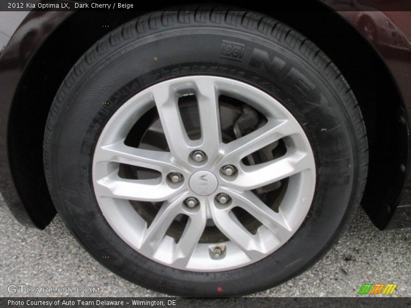 Dark Cherry / Beige 2012 Kia Optima LX