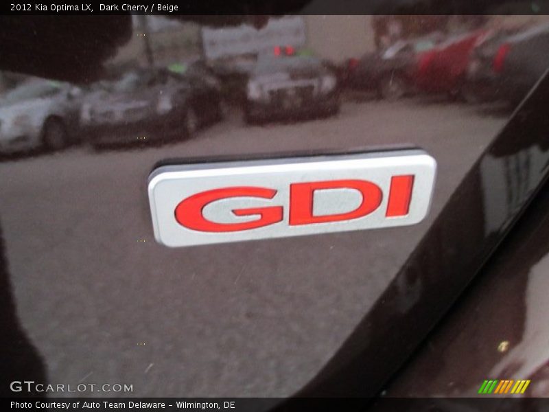 Dark Cherry / Beige 2012 Kia Optima LX