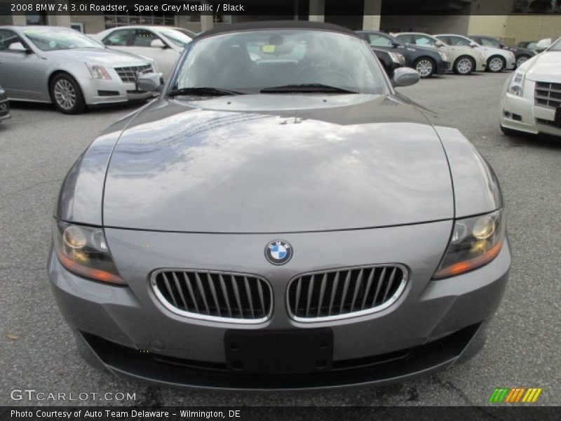 Space Grey Metallic / Black 2008 BMW Z4 3.0i Roadster