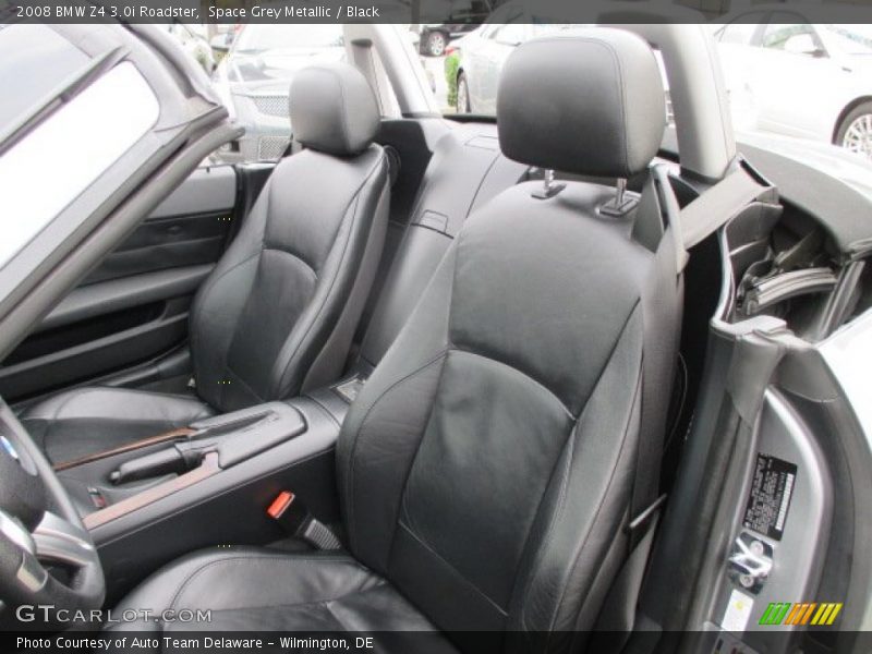 Space Grey Metallic / Black 2008 BMW Z4 3.0i Roadster