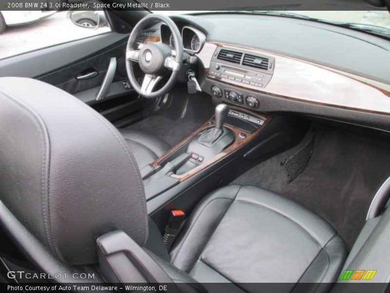 Space Grey Metallic / Black 2008 BMW Z4 3.0i Roadster