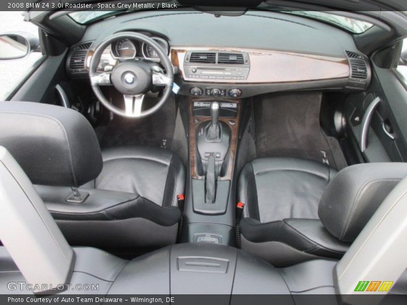 Space Grey Metallic / Black 2008 BMW Z4 3.0i Roadster