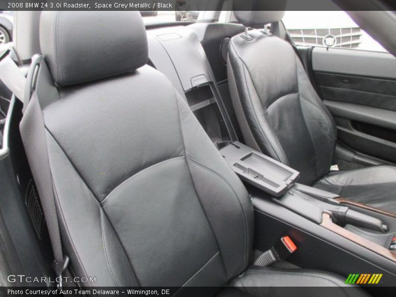 Space Grey Metallic / Black 2008 BMW Z4 3.0i Roadster