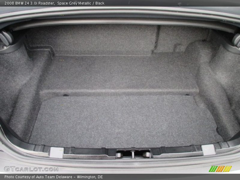Space Grey Metallic / Black 2008 BMW Z4 3.0i Roadster