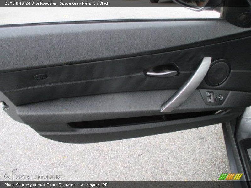 Space Grey Metallic / Black 2008 BMW Z4 3.0i Roadster