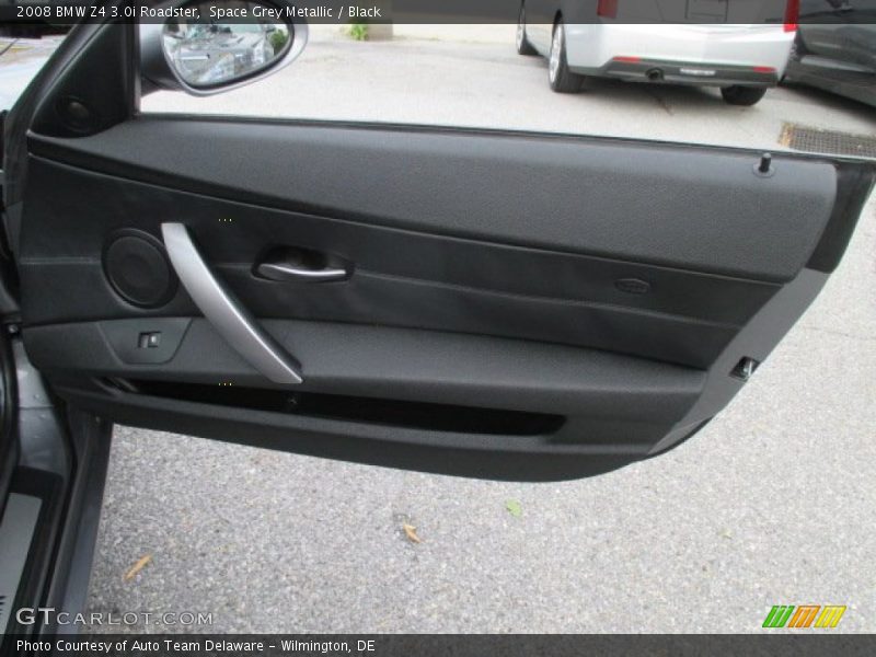 Space Grey Metallic / Black 2008 BMW Z4 3.0i Roadster