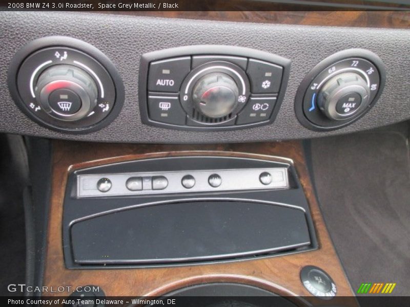 Space Grey Metallic / Black 2008 BMW Z4 3.0i Roadster
