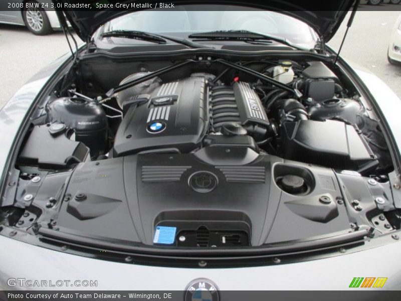 Space Grey Metallic / Black 2008 BMW Z4 3.0i Roadster