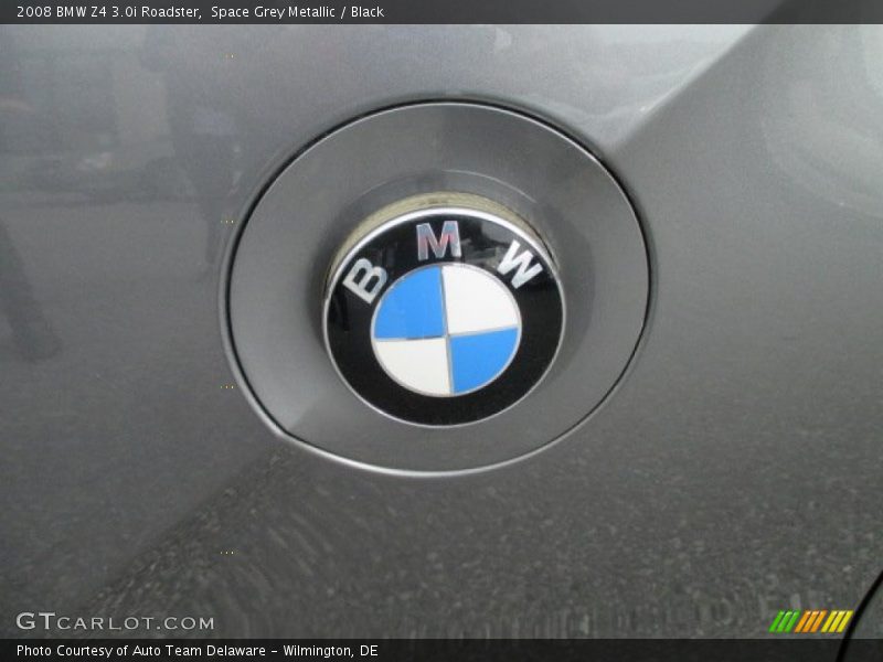 Space Grey Metallic / Black 2008 BMW Z4 3.0i Roadster