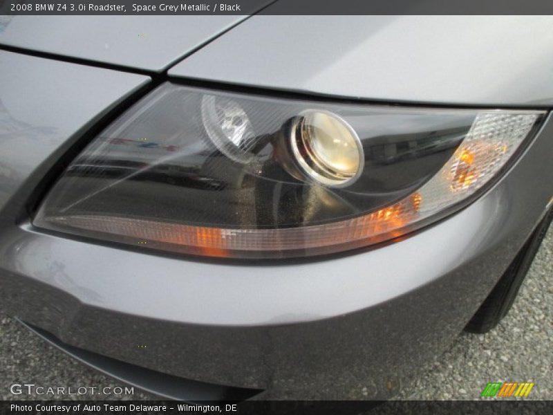 Space Grey Metallic / Black 2008 BMW Z4 3.0i Roadster