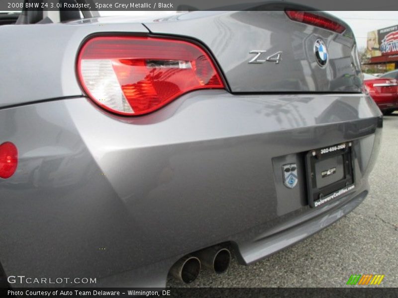 Space Grey Metallic / Black 2008 BMW Z4 3.0i Roadster