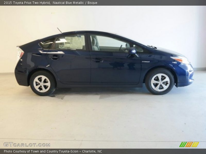 Nautical Blue Metallic / Bisque 2015 Toyota Prius Two Hybrid