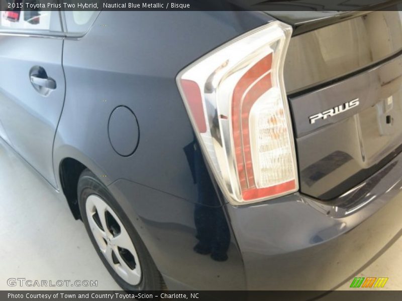 Nautical Blue Metallic / Bisque 2015 Toyota Prius Two Hybrid