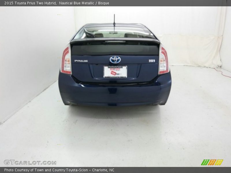 Nautical Blue Metallic / Bisque 2015 Toyota Prius Two Hybrid