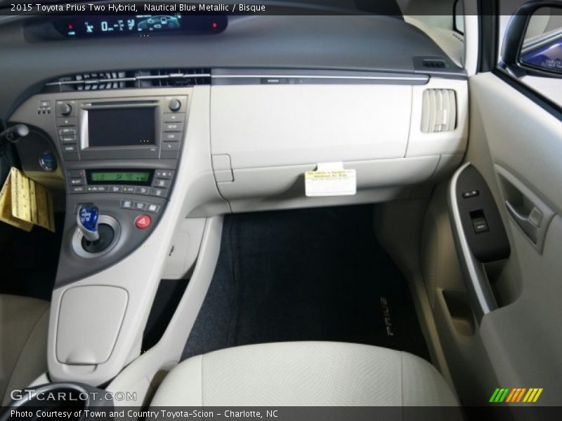 Nautical Blue Metallic / Bisque 2015 Toyota Prius Two Hybrid