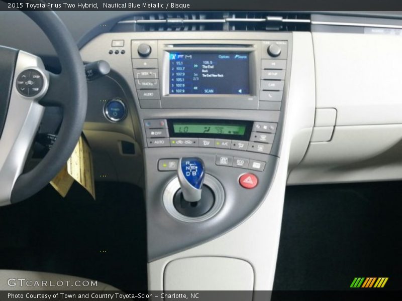 Nautical Blue Metallic / Bisque 2015 Toyota Prius Two Hybrid