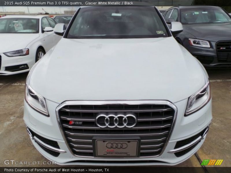 Glacier White Metallic / Black 2015 Audi SQ5 Premium Plus 3.0 TFSI quattro