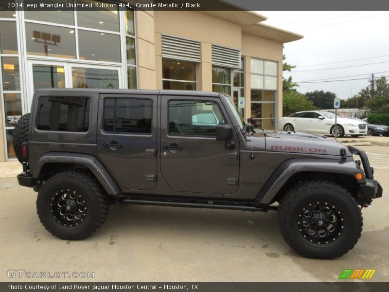  2014 Wrangler Unlimited Rubicon 4x4 Granite Metallic