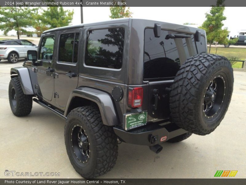 Granite Metallic / Black 2014 Jeep Wrangler Unlimited Rubicon 4x4