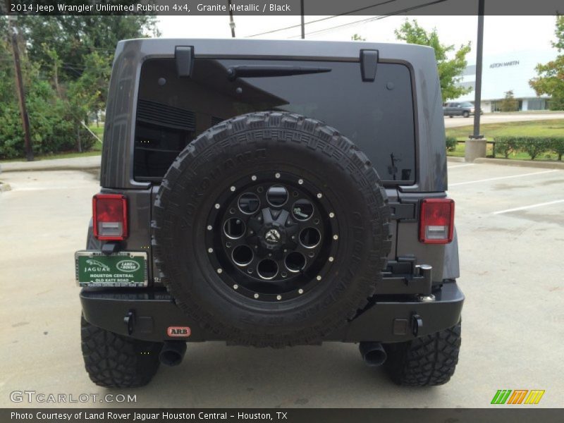 Granite Metallic / Black 2014 Jeep Wrangler Unlimited Rubicon 4x4