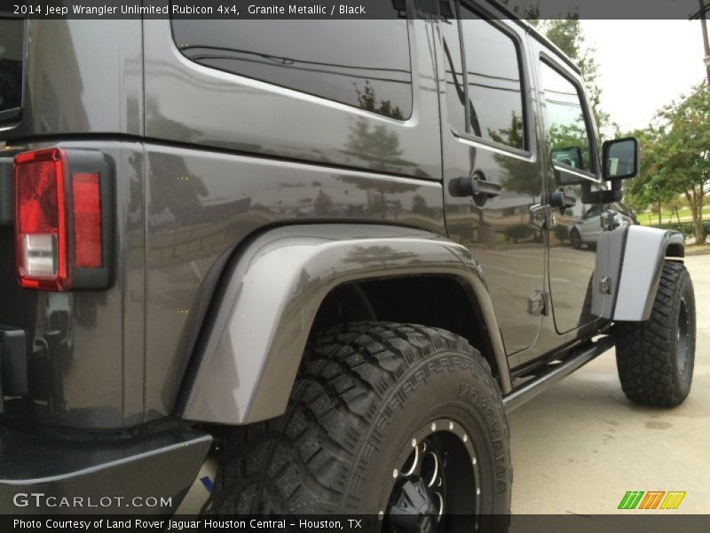 Granite Metallic / Black 2014 Jeep Wrangler Unlimited Rubicon 4x4