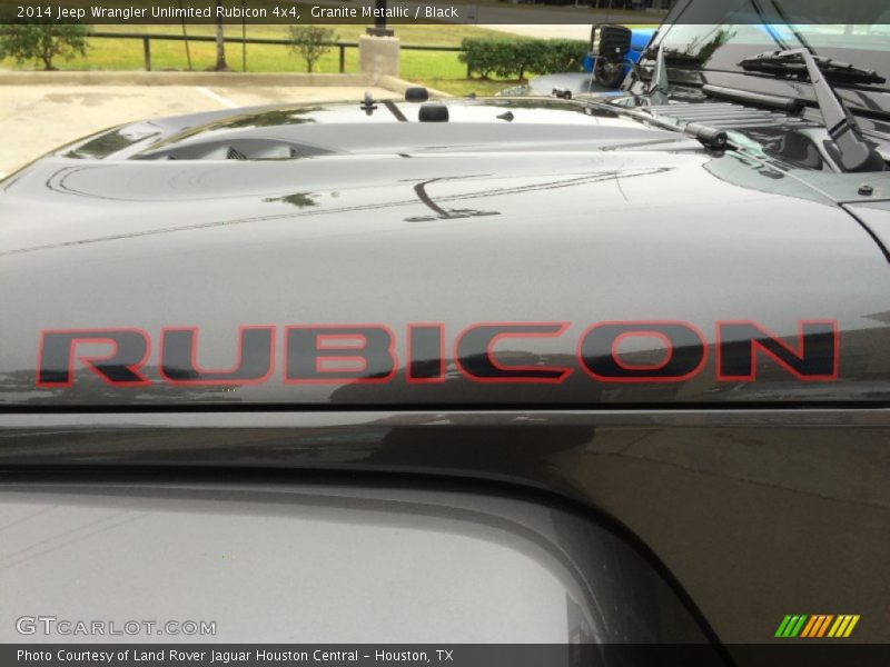 Granite Metallic / Black 2014 Jeep Wrangler Unlimited Rubicon 4x4
