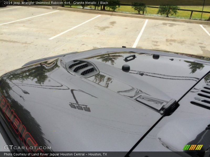 Granite Metallic / Black 2014 Jeep Wrangler Unlimited Rubicon 4x4