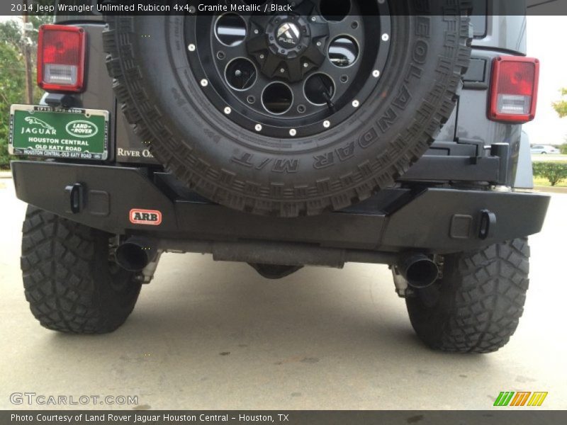 Granite Metallic / Black 2014 Jeep Wrangler Unlimited Rubicon 4x4