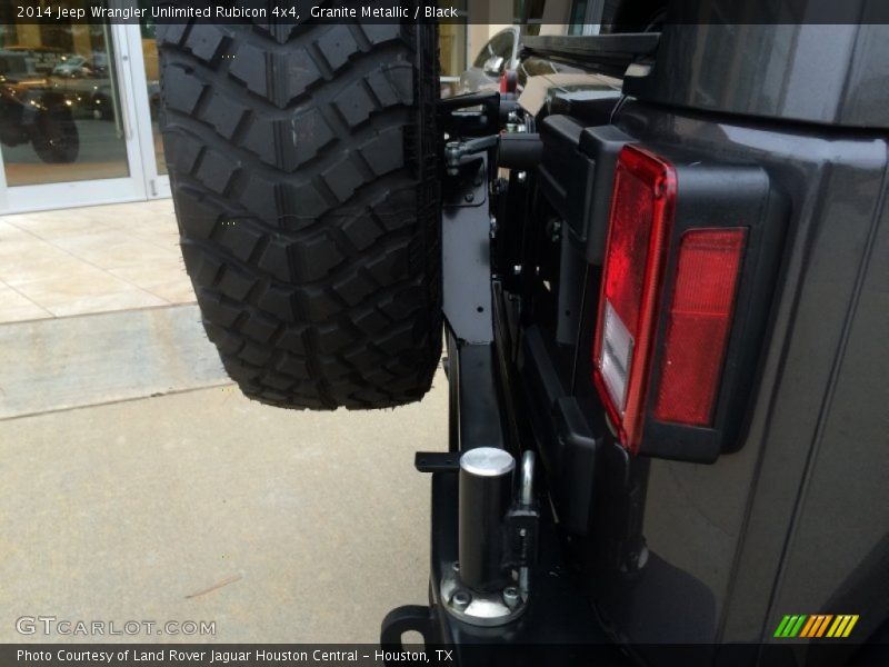 Granite Metallic / Black 2014 Jeep Wrangler Unlimited Rubicon 4x4