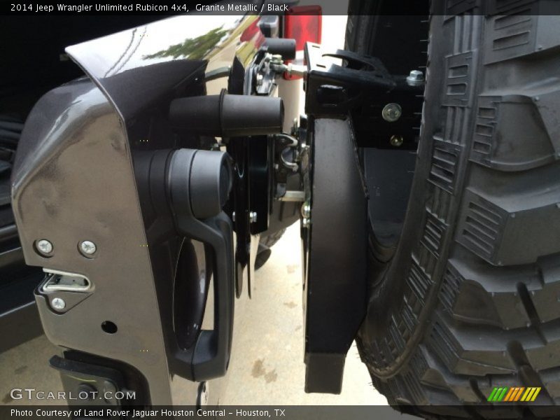 Granite Metallic / Black 2014 Jeep Wrangler Unlimited Rubicon 4x4