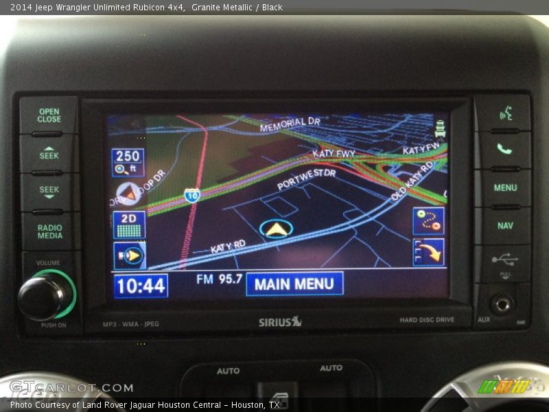 Granite Metallic / Black 2014 Jeep Wrangler Unlimited Rubicon 4x4