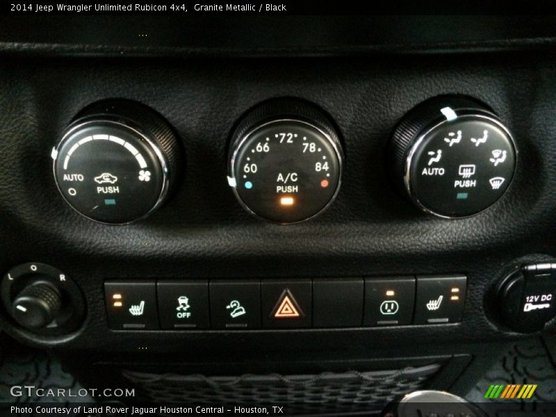 Granite Metallic / Black 2014 Jeep Wrangler Unlimited Rubicon 4x4