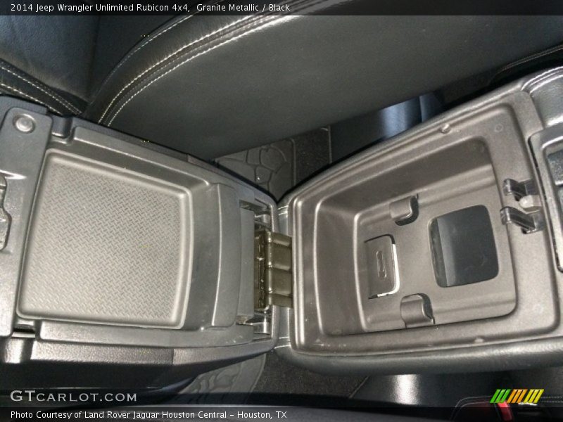 Granite Metallic / Black 2014 Jeep Wrangler Unlimited Rubicon 4x4
