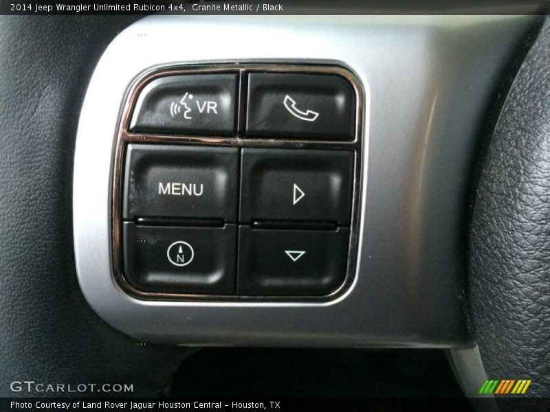 Granite Metallic / Black 2014 Jeep Wrangler Unlimited Rubicon 4x4