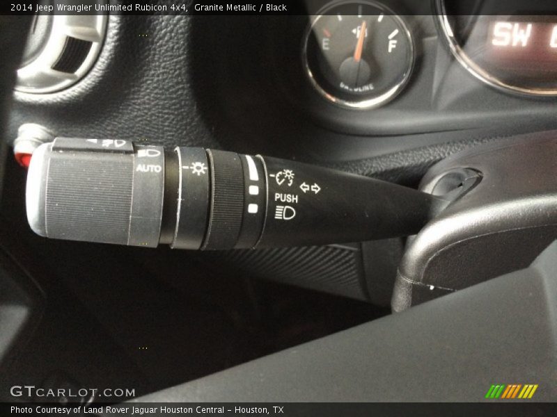 Granite Metallic / Black 2014 Jeep Wrangler Unlimited Rubicon 4x4